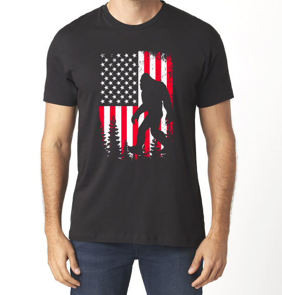 BigFoot "American Flag" T-Shirt