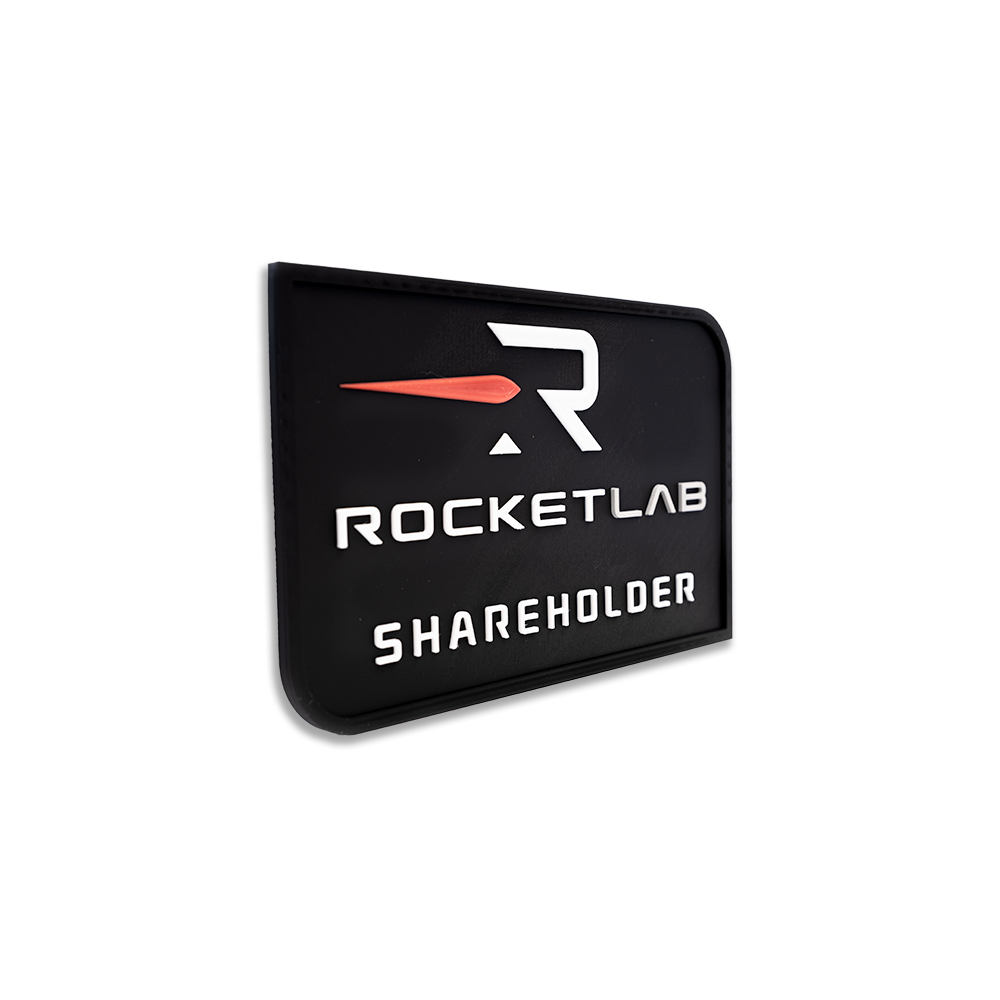 RocketLab Shareholder Placard