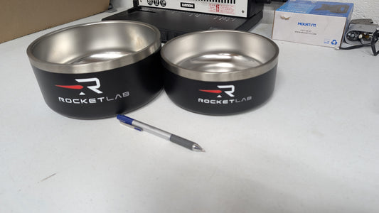 RocketLab Pet Bowl Combo, 1 Large + 1 Small